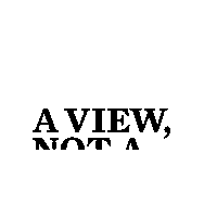 Aviewnotawindow Sticker by Sky-Frame