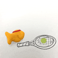 tennis bounce GIF by Goldfish
