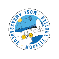 Ambassadeur Sticker by Moselle sans limite
