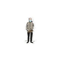 jvallezillustration bernie sanders jennifer vallez jennifervallez sophie and lili Sticker