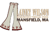 Wild Horses Massachusetts Sticker by Lainey Wilson