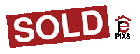REPIXS real estate sold repixs Sticker