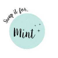 Zero Waste Minty Sticker by The Den