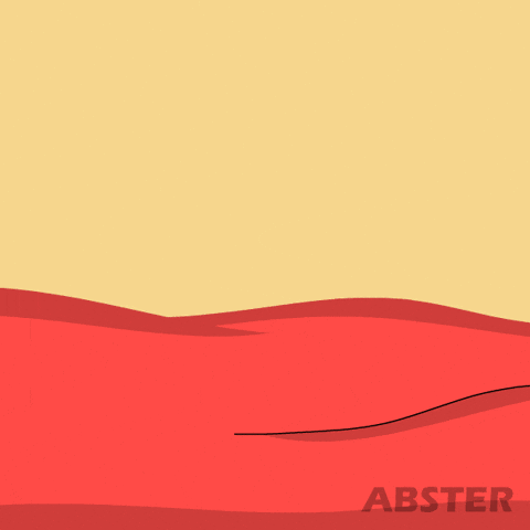 Scared Look GIF by Abster