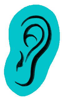 Face See Sticker by Jef Caine