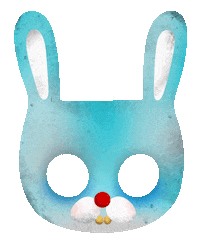 Party Mask Sticker by agafiadolls