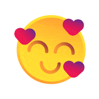 lovizcomvc emoji coracao amado loviz Sticker