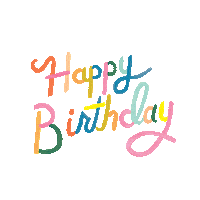 Happy Birthday Bday Sticker by Rifle Paper Co.