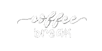 Coffee Lettering Sticker