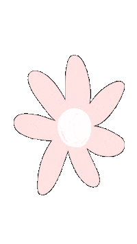 lemurina pink flores flor margarita Sticker