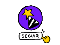 Follow Seguir Sticker by Esmile Studio