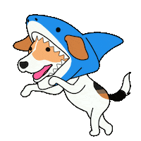 mochilog dog かわいい 犬 beagle Sticker