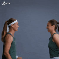 High Five Tennis GIF by WTA
