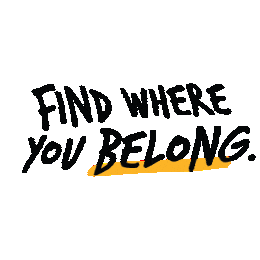 aiconcampus giphyupload aic yellow jackets find where you belong Sticker