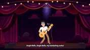 Sociallybuzz social media marketing jingle bells jingle bell holiday marketing GIF