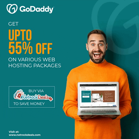 netrockdeals1 giphygifmaker godaddy coupons godaddyoffers GIF