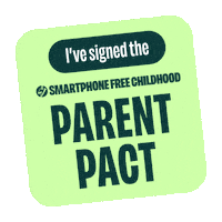 Parent Pact Sticker by Smartphone Free Childhood