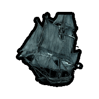 Ghost Ship Boat Sticker by A Reason To Feel