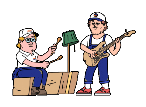 Band Wtf Sticker by Ed Banger Records