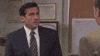 yelling the office GIF