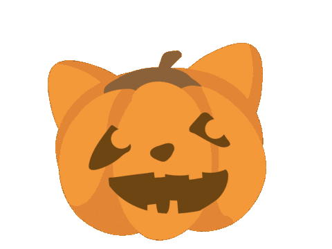 Halloween Pumpkin Sticker by Studycat language learning for kids
