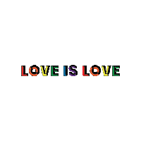 Love Is Love Rainbow Sticker by Vice Cosmetics