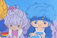 rainbow brite wtf GIF