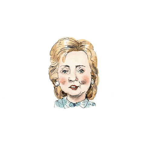 hillary clinton GIF by The New Yorker