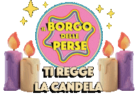 Halloween Candela Sticker by il BORGO delle PERSE