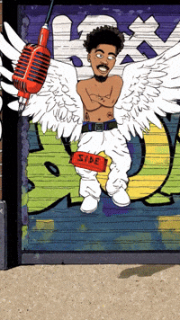 Rap Angel GIF