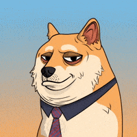 Shiba Inu Illustration GIF by Doge Pound