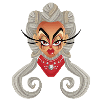 jibranvargas gay pride makeup lgbt Sticker