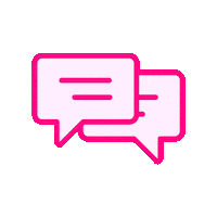 Pink Talking Sticker