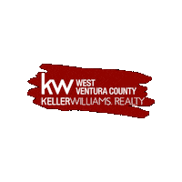 Keller Williams Paint Sticker by KW West Ventura County