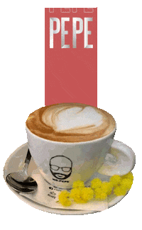 Logo Coffee Sticker by Pepe Caffè & Bar