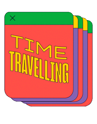 Time Traveler Fashion Sticker by Springfield