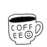 Coffee Smile Sticker