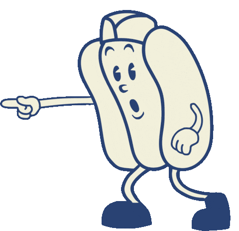 ElChunky giphyupload fastfood hotdogs chunky Sticker