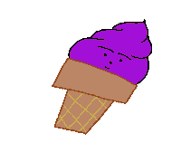 Happy Ice Cream Sticker by Mekamee