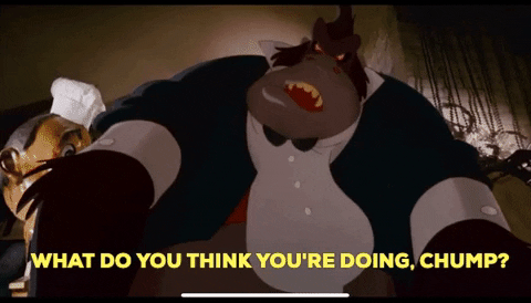 mychalthompson giphygifmaker gorilla who framed roger rabbit bouncer GIF