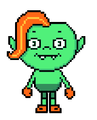 8-Bit Dance Sticker