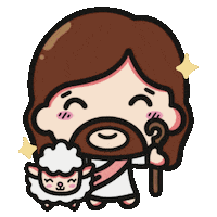 Holy Spirit Jesus Sticker