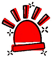 Alarm Siren Sticker