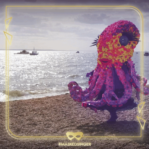 Octopus GIF by The Masked Singer UK