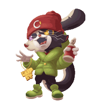 Clipsybrand eclipsestudio eclipsemascot clipsybrand clipsyrapper Sticker