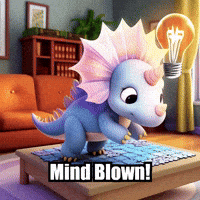 Puzzle Mind Blown GIF by Divineasaur