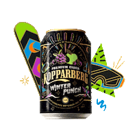 Apres Ski Winter Drink Sticker by KopparbergUK