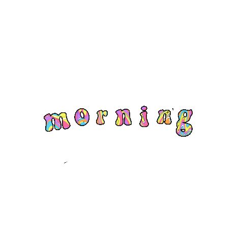Happy Good Morning Sticker