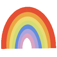 Rainbow Love Sticker by Ceroseisocho