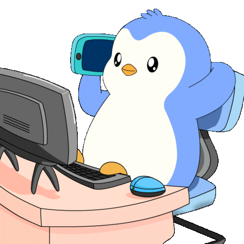 Penguin Talking Sticker by Pudgy Penguins